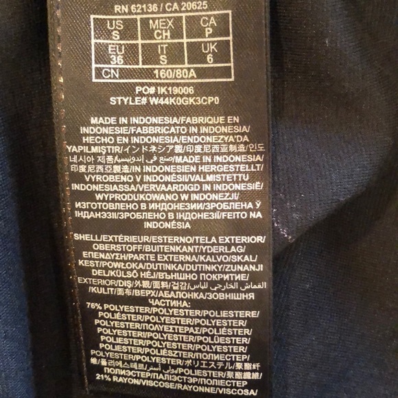 Black Cocktail Dress - Picture 7 of 7